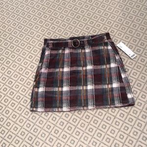 Precious plaid skirt from urban outfitters